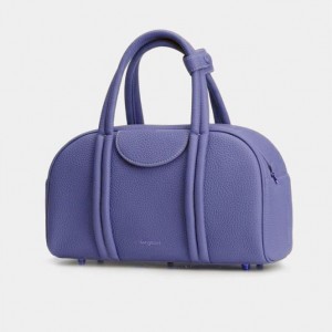 Songmont Medium Bowling Crossbody Bag Blue | AU 34716B