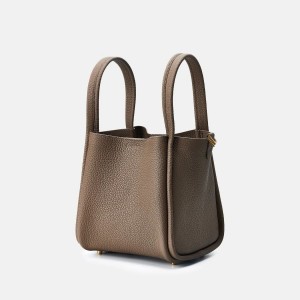 Songmont Medium Song Bucket Bag Brown | AU 03458Y