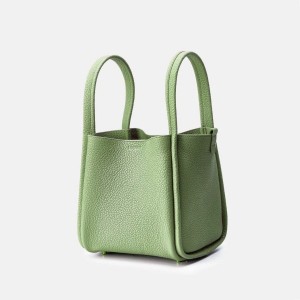 Songmont Medium Song Bucket Bag Light Green | AU 57063X