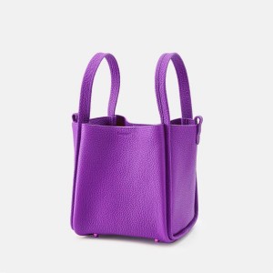 Songmont Medium Song Bucket Bag Purple | AUSTRALIA 06782C