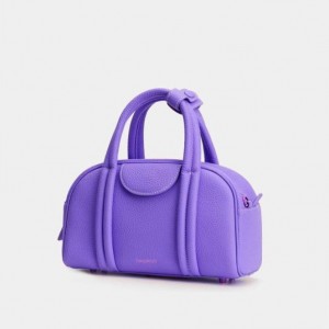 Songmont Small Bowling Crossbody Bag Lavender | AU 19530W