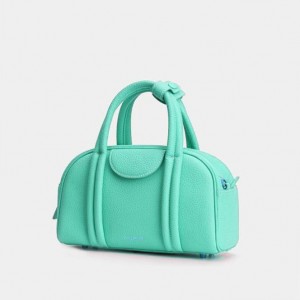 Songmont Small Bowling Crossbody Bag Turquoise | AUSTRALIA 15208F