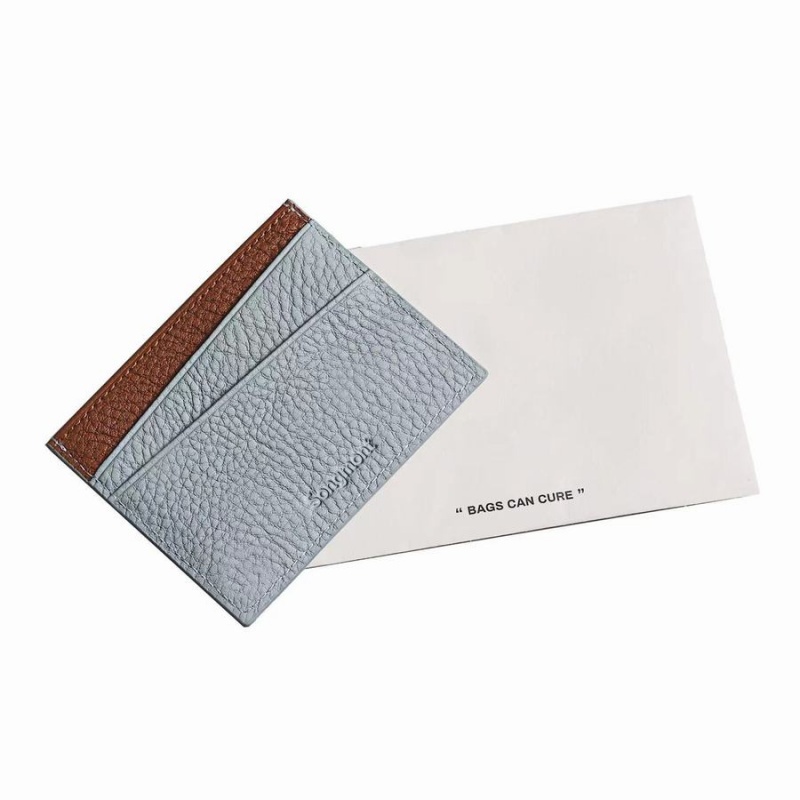 Songmont Card Holder Grey / Brown | AU 49857T