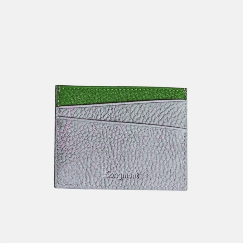 Songmont Card Holder Grey / Green | AU 61927M