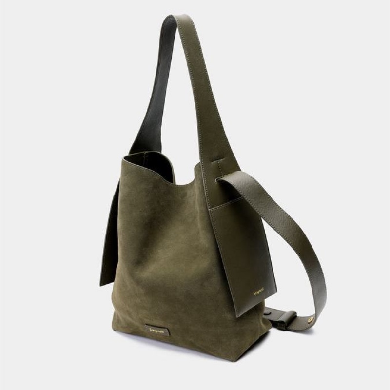 Songmont Medium Drippy Tote Bag Dark Green | AUSTRALIA 13785Y