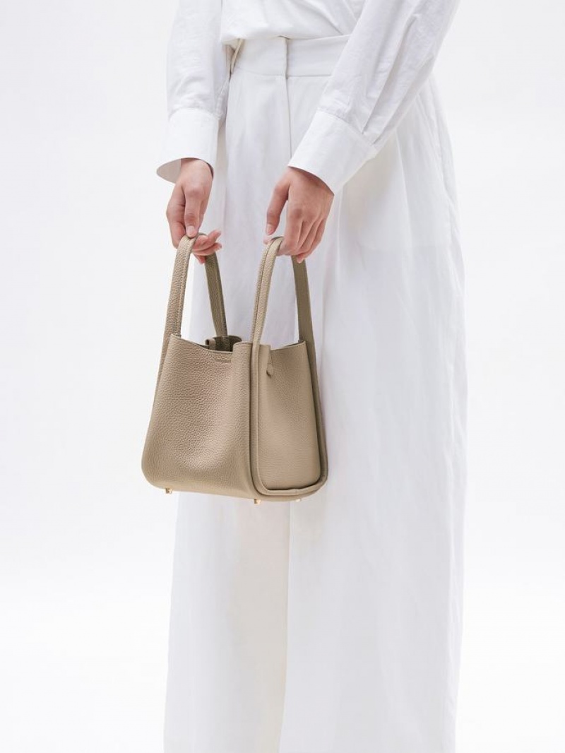 Songmont Medium Song Bucket Bag Khaki | AU 54970J