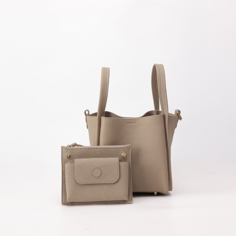 Songmont Medium Song Bucket Bag Khaki | AU 54970J