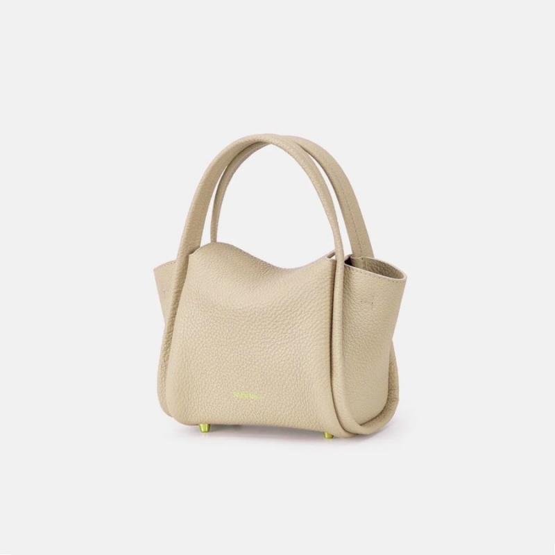 Songmont Mini Song Bucket Bag Beige | AU 62714G