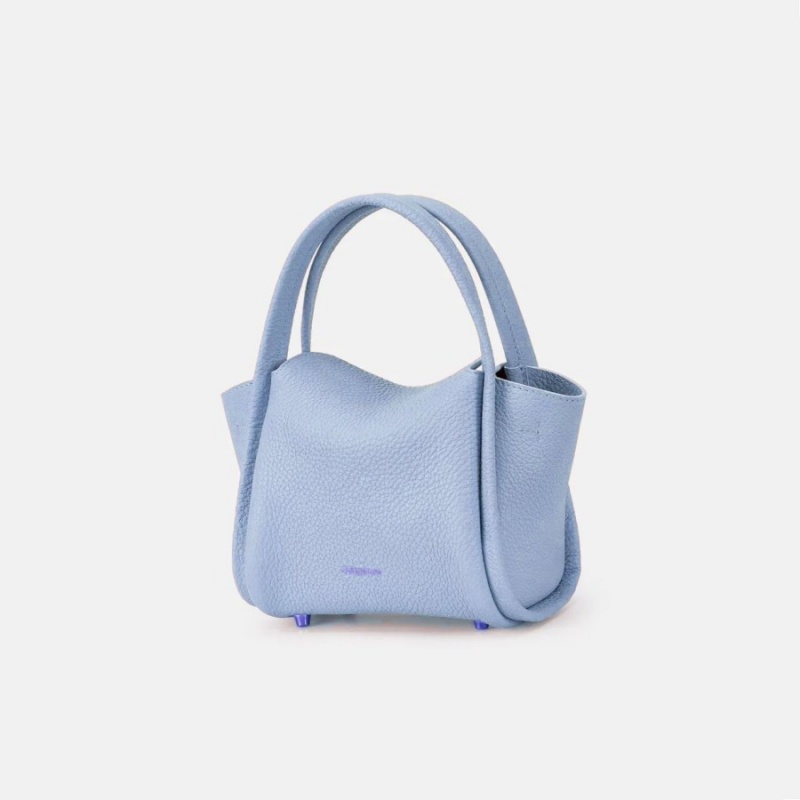 Songmont Mini Song Bucket Bag Light Blue | AUSTRALIA 19534U