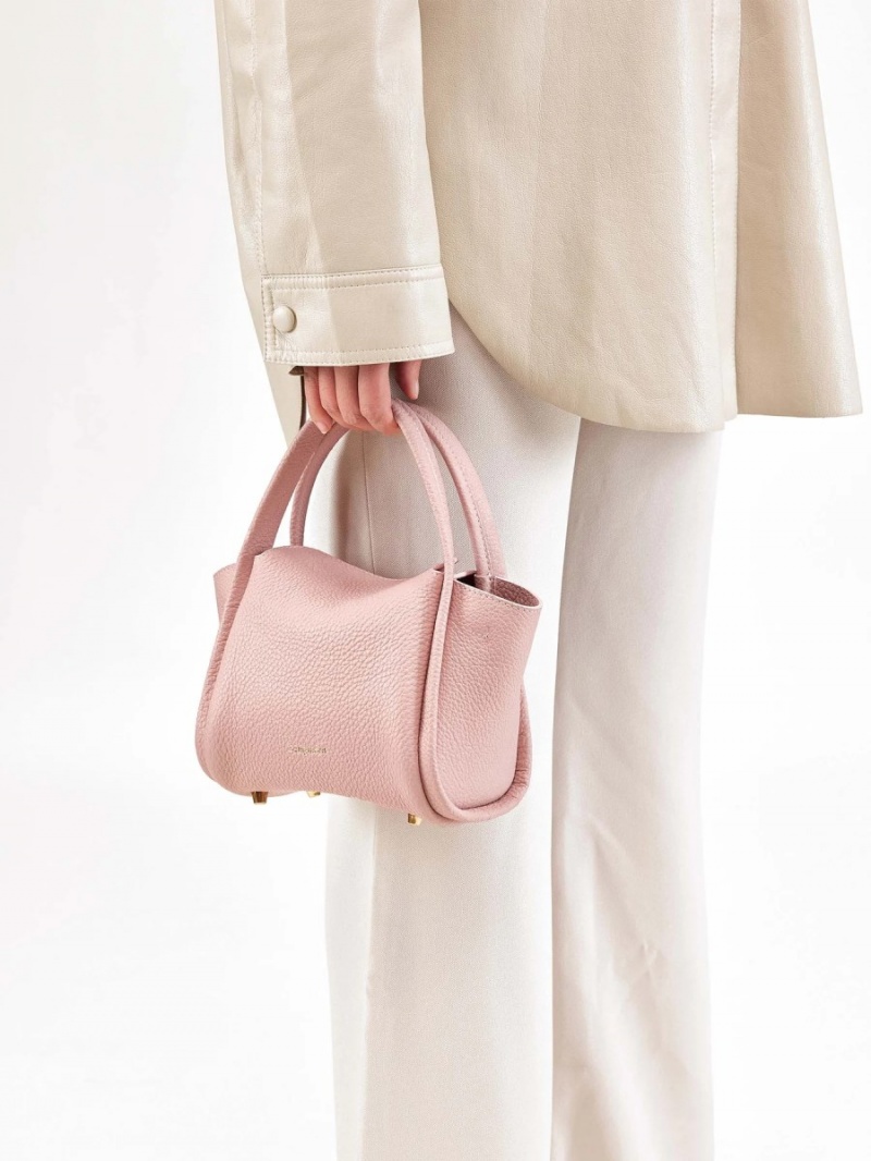 Songmont Mini Song Bucket Bag Pink | AUSTRALIA 27301S