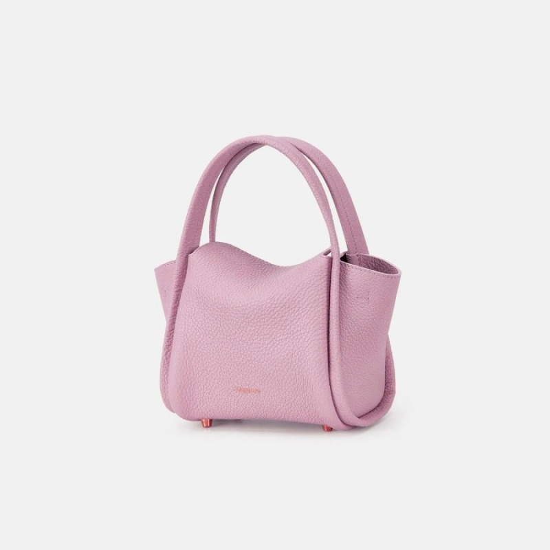 Songmont Mini Song Bucket Bag Pink | AUSTRALIA 45907Q