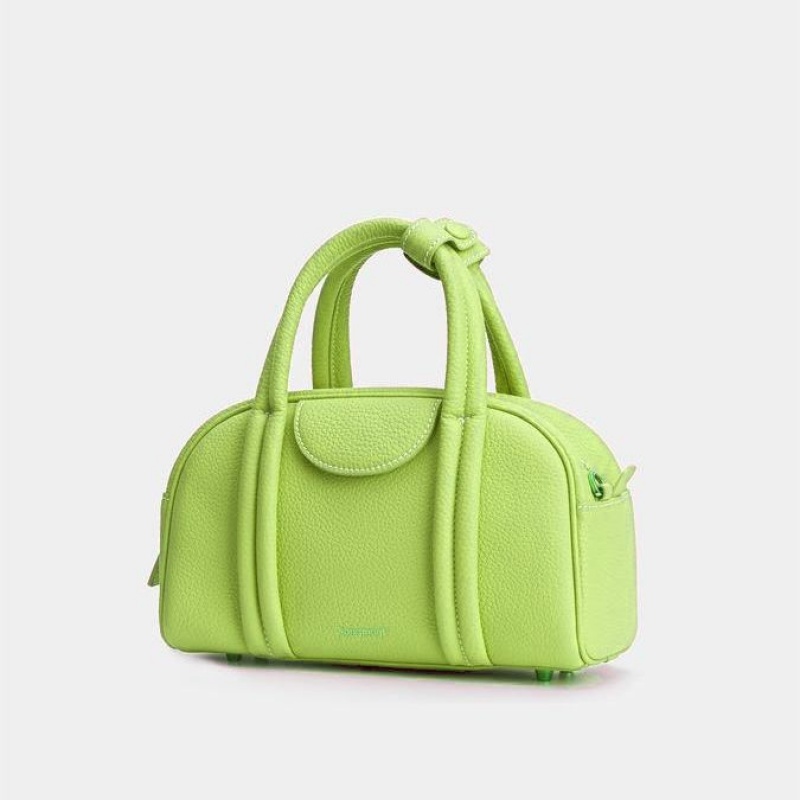 Songmont Small Bowling Crossbody Bag Light Green | AUSTRALIA 34798I