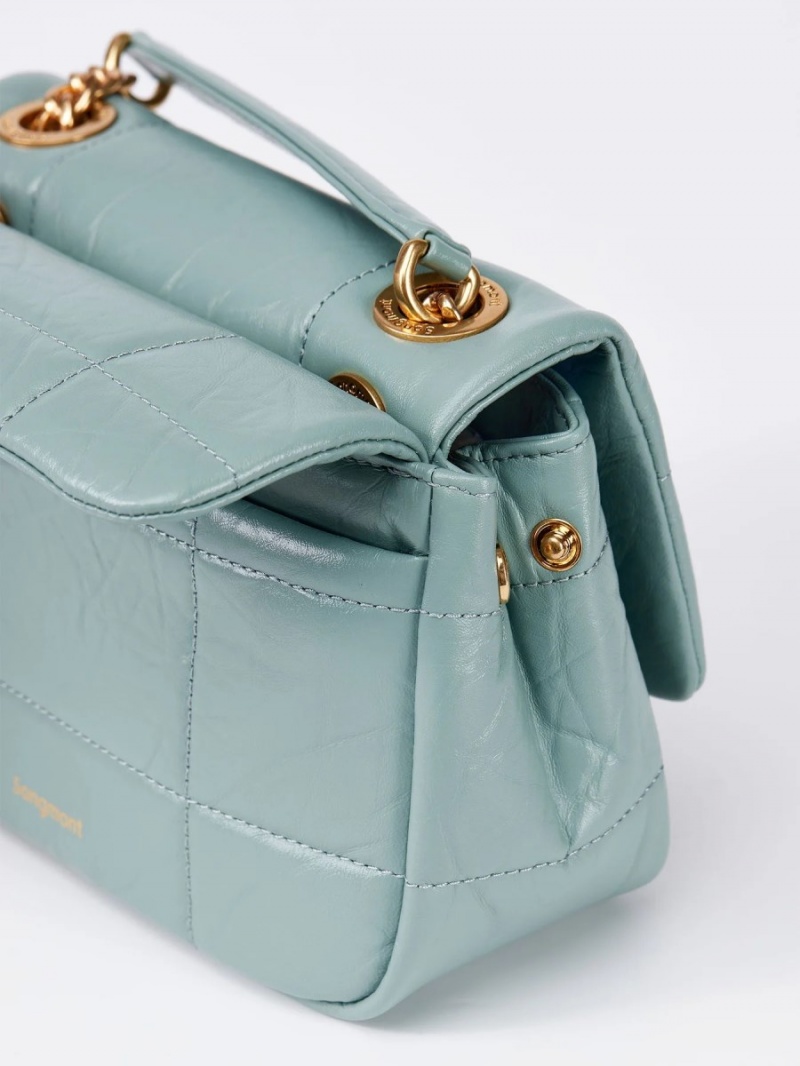 Songmont Small Chocolate Shoulder Bag Turquoise | AU 06783T