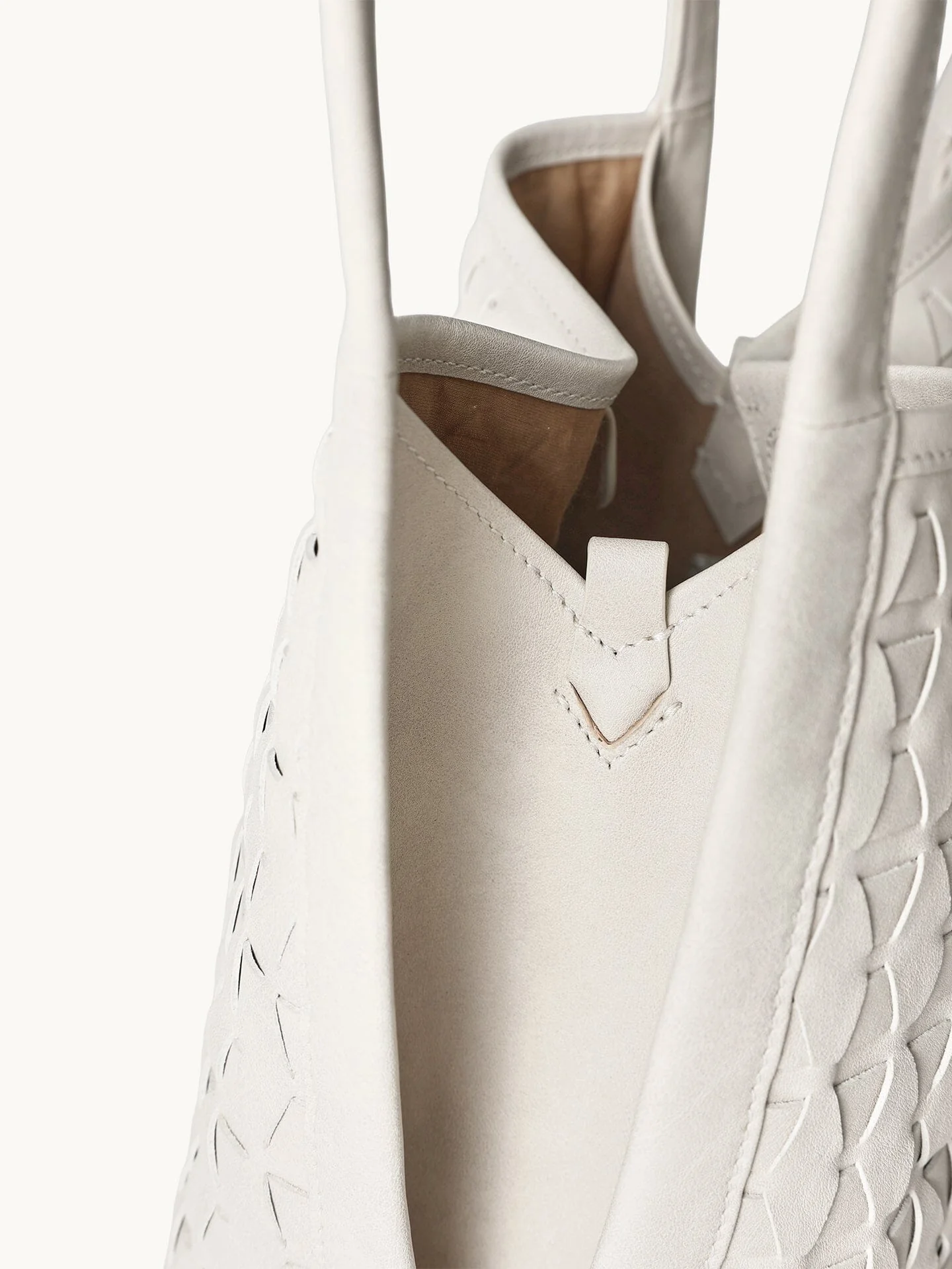 Lattice Bucket Bag
