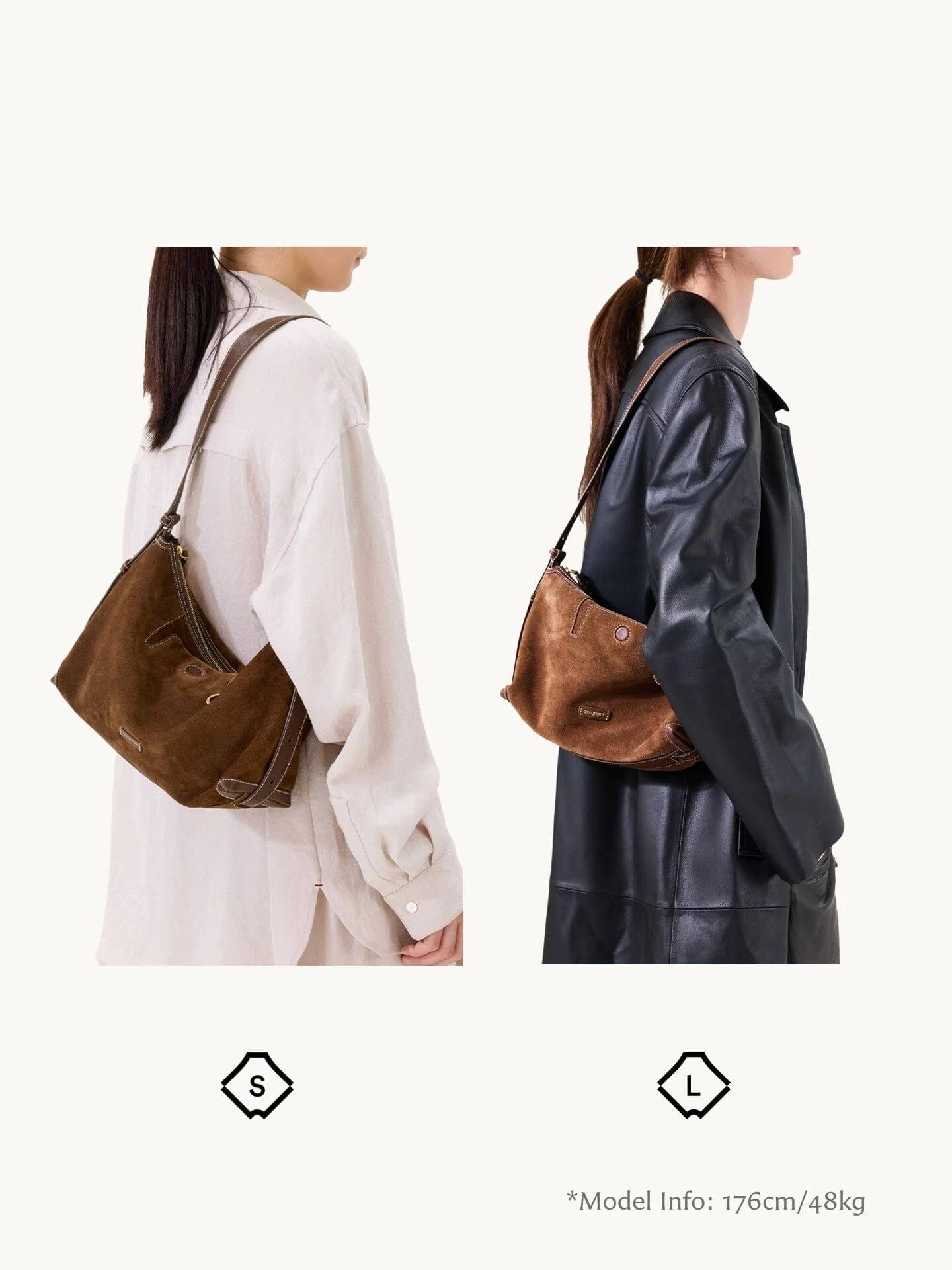 Small Yore Hobo Bag (Minimal Version)
