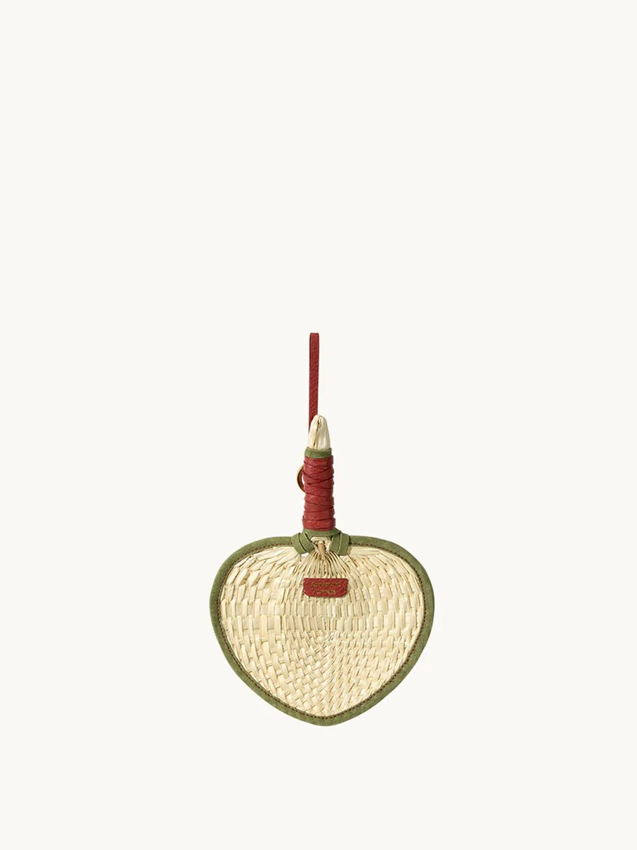 Woven Fan Charm