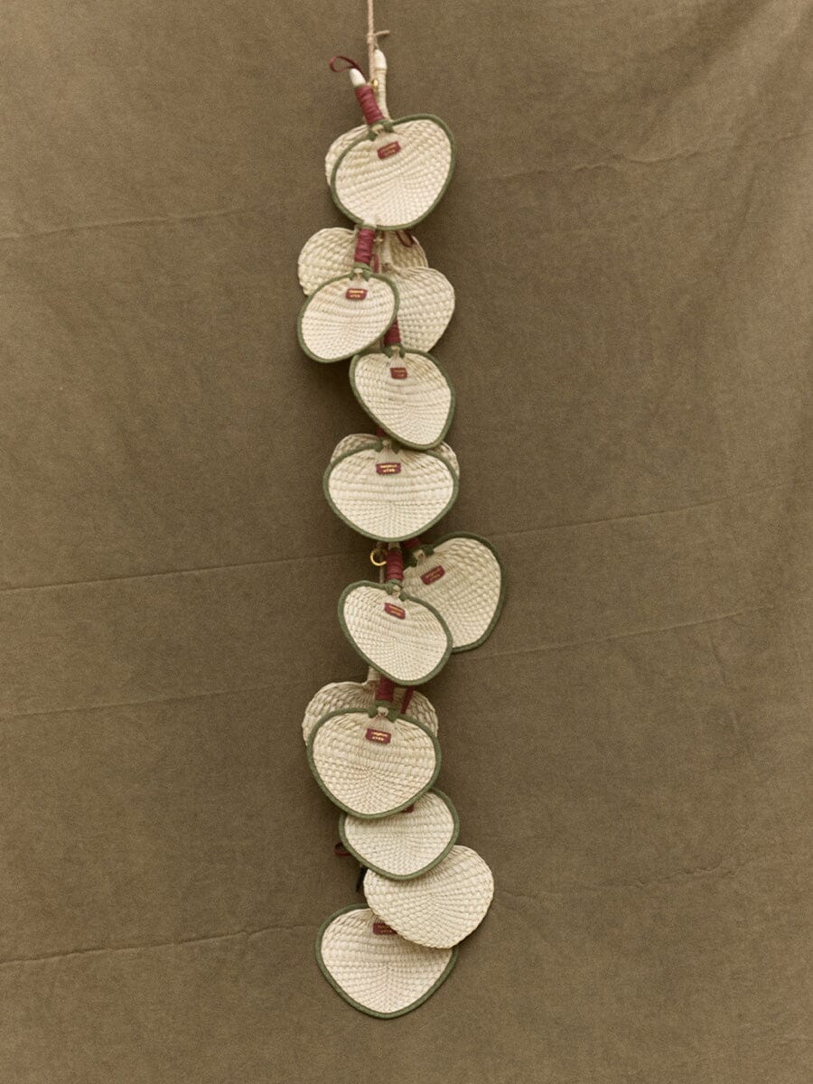 Woven Fan Charm