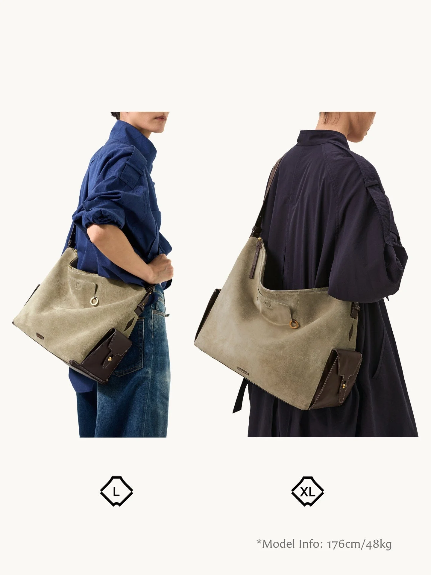Extra Large Yore Hobo Bag